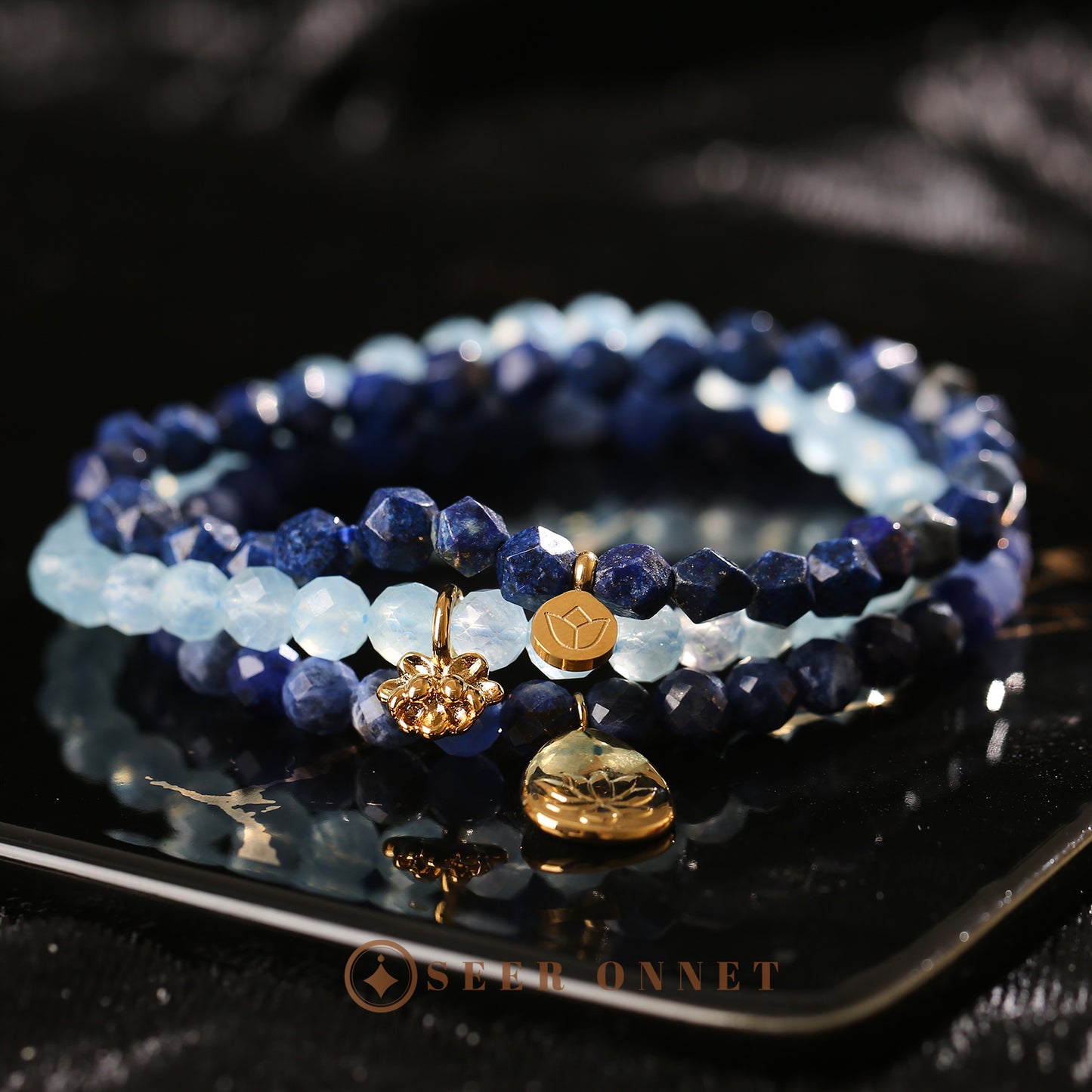 Lotus Bracelet Set